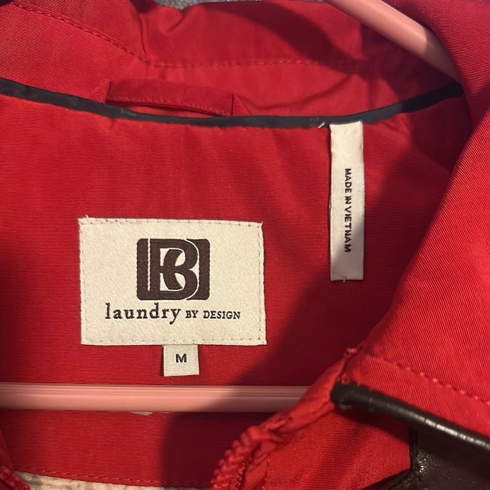 Red Toggle Coat - image 4